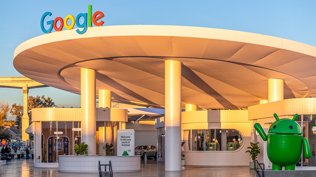 Google Android CES Front Entrance