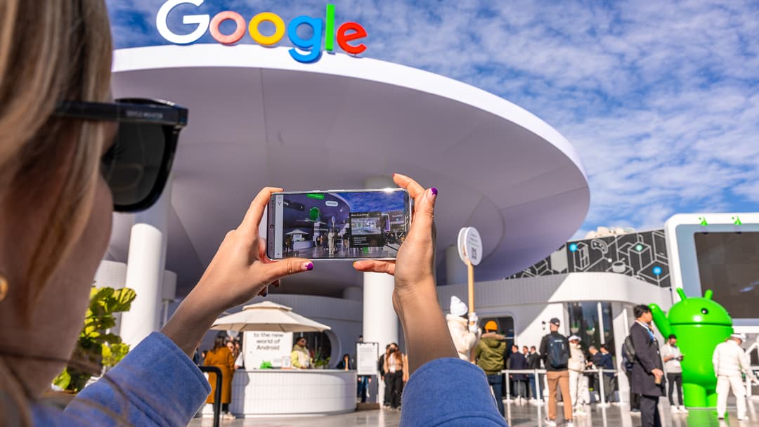 Google Android CES photo