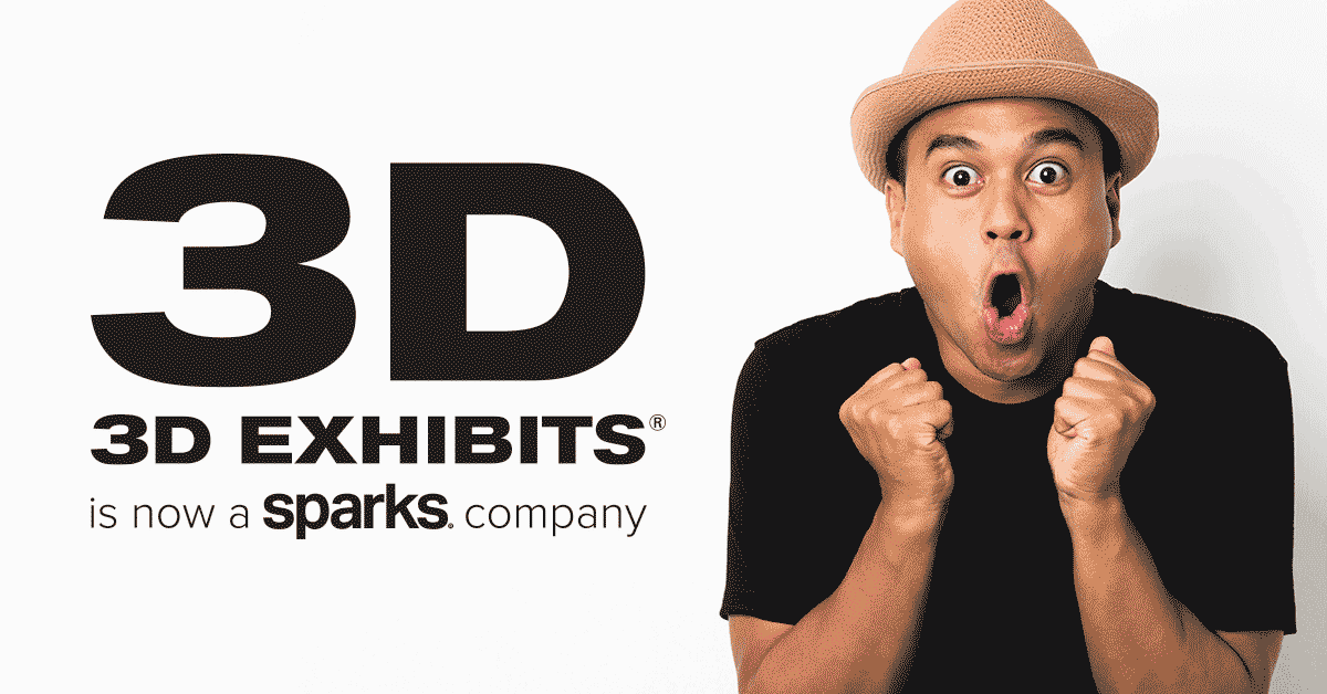 3D Exhibits is now a Sparks Company