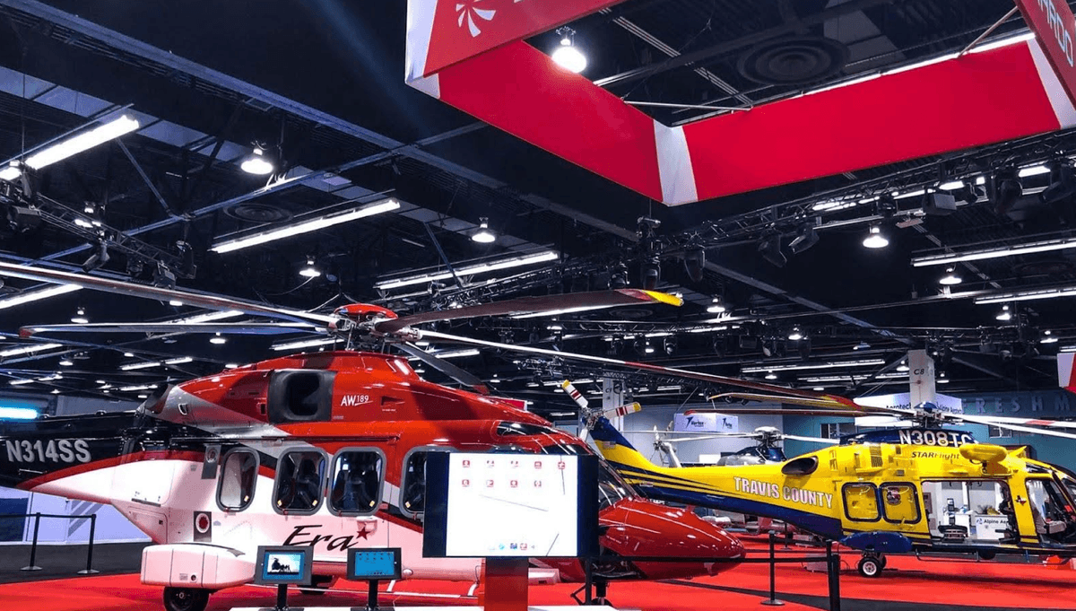 Leonardo at Hai Heli Expo