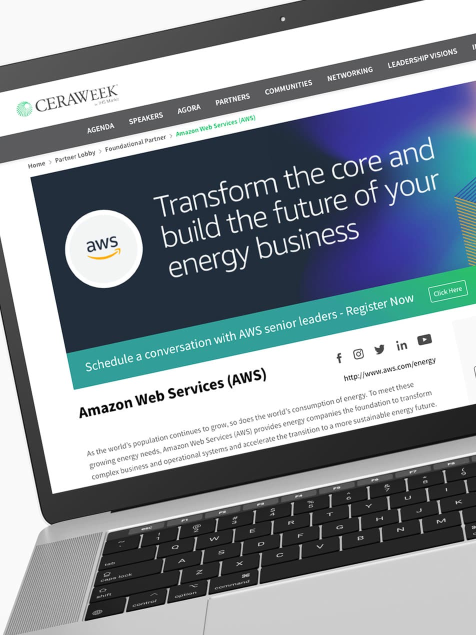 IHS Markit CERAWeek Virtual Hero