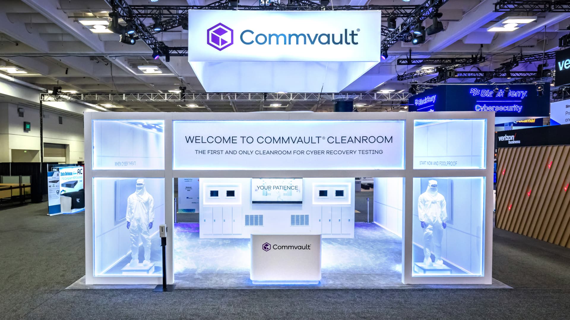 Commvault - Beautiful Booth Award 2nd Place