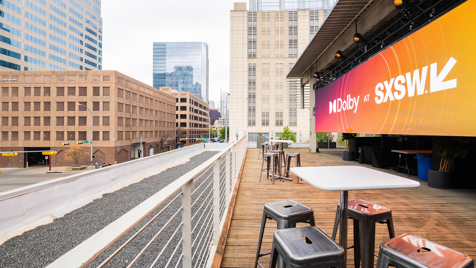 Dolby SXSW Outdoor Lounge