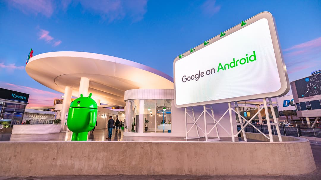 Google Android CES Billboard