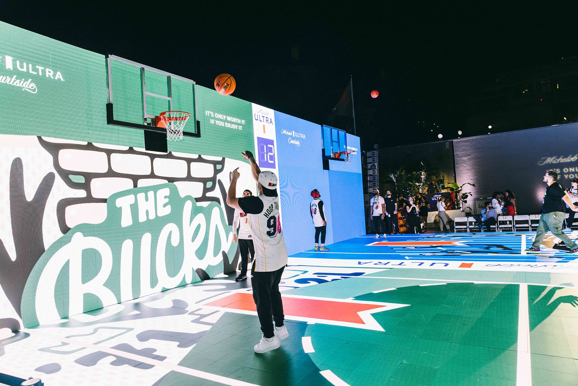 Michelob ULTRA Courtside Court