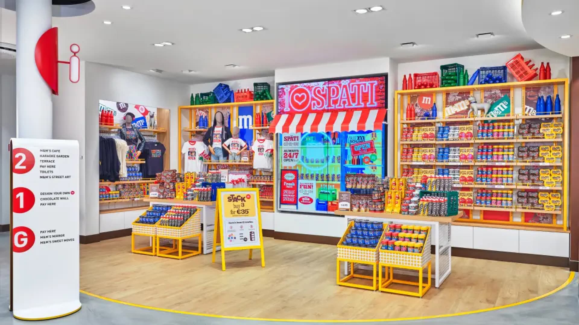 M&Ms Strategic Placement & Brand Consistency