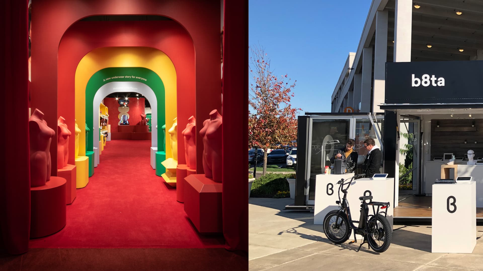 Parade Pop Up and b8ta Mobile Experience