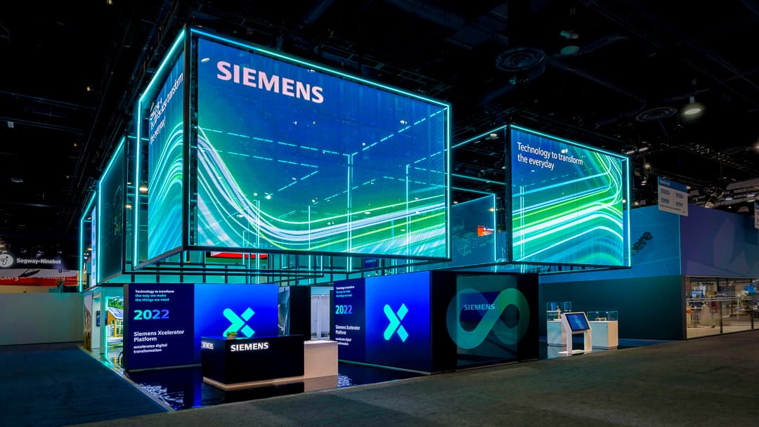 Siemens exhibit at CES