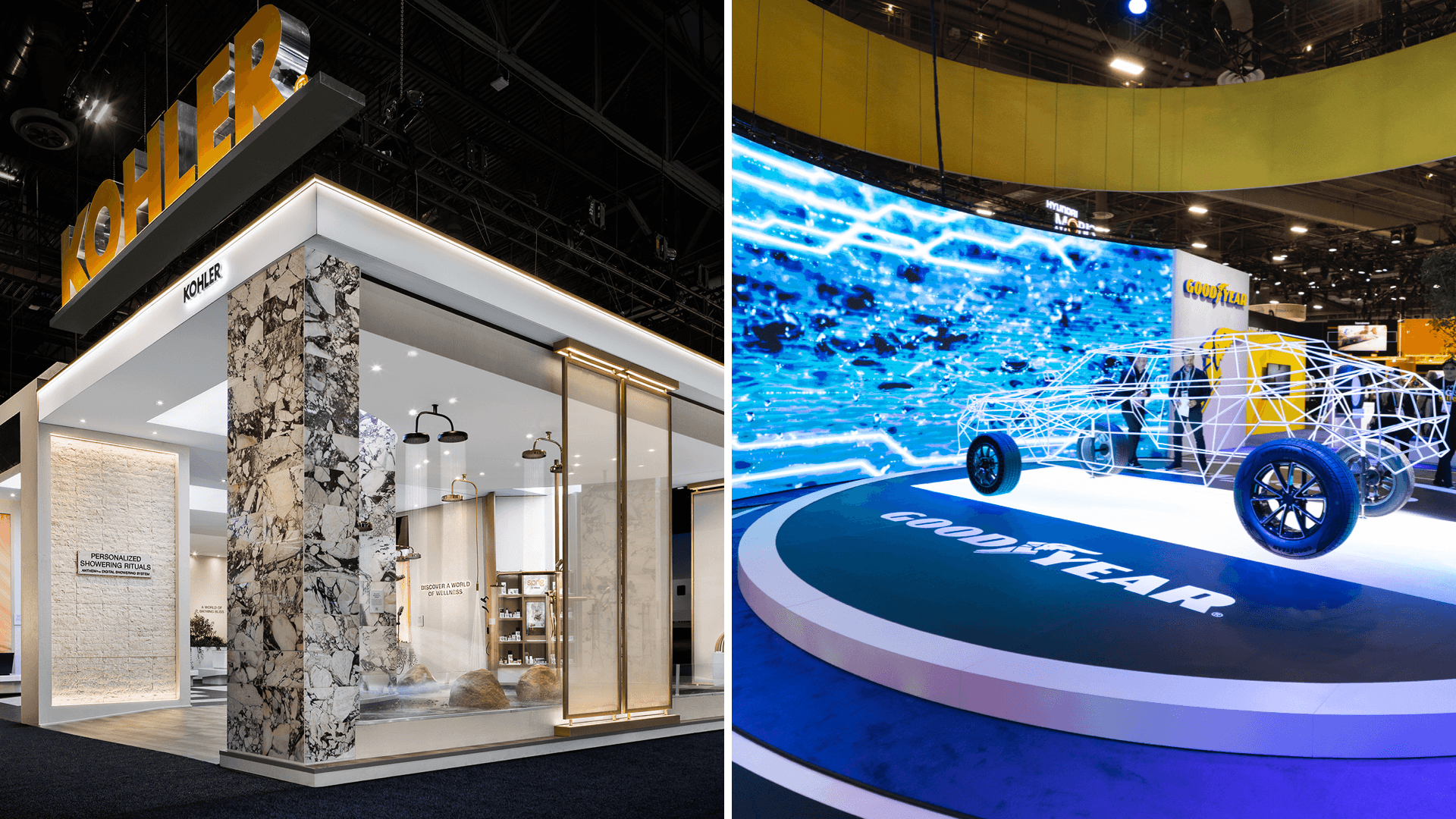 Kohler and Goodyear at CES 2024