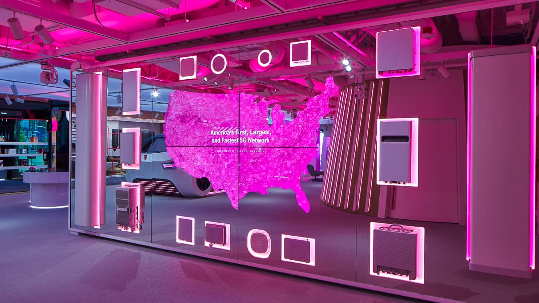 T-Mobile 5G&me Experience Center Map
