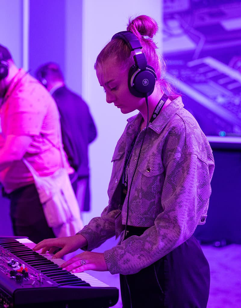 Yamaha keyboard interactive