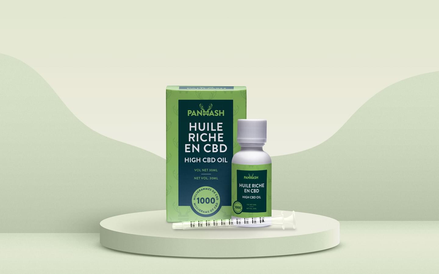 Panhash CBD Oil Background Wide 2