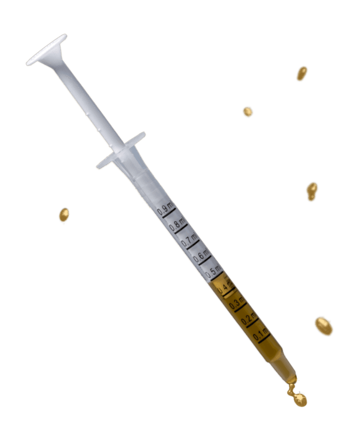 Panhash thc oil floating background