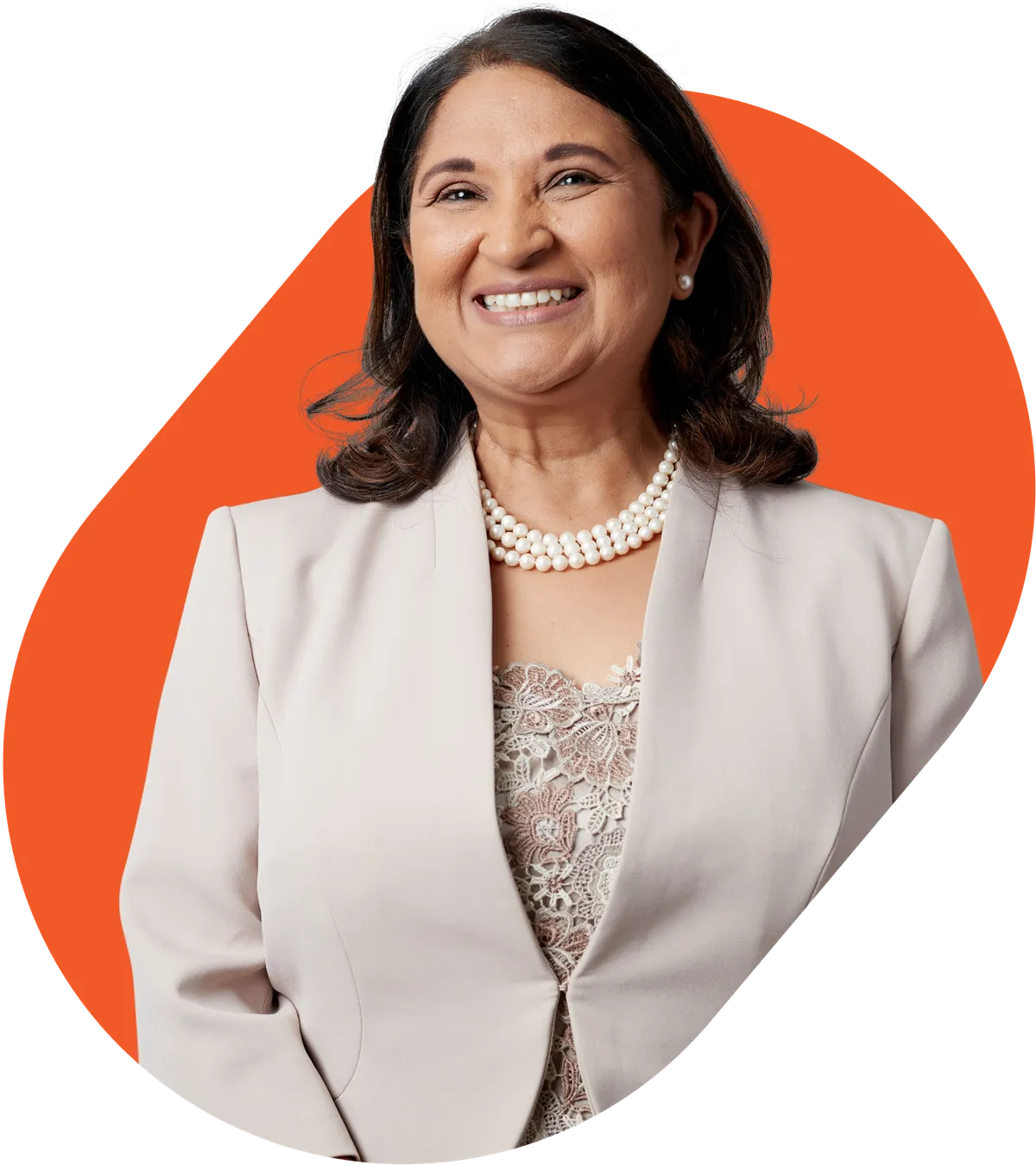 Shikha right orange