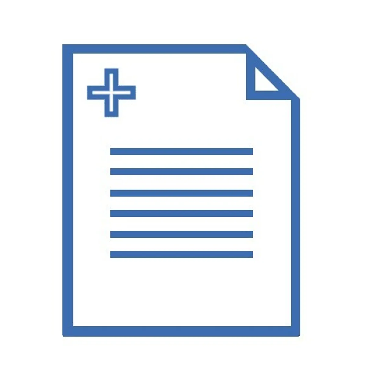 Sick note self made blue