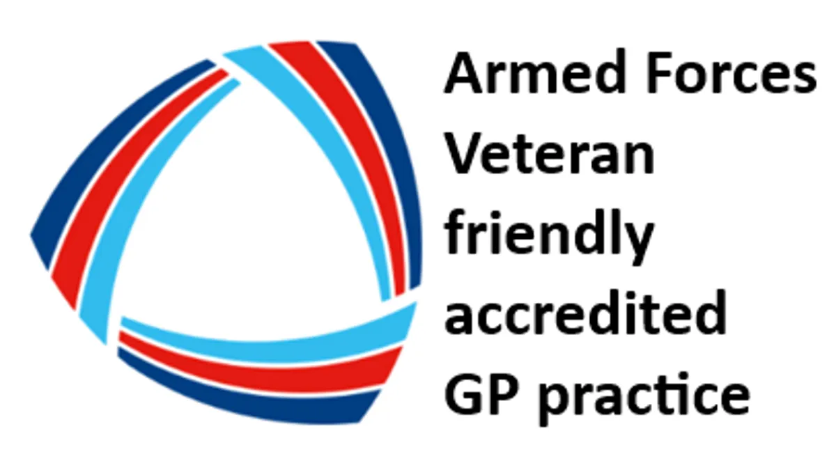 V Armed Forces veteran friendly accredited GP practice