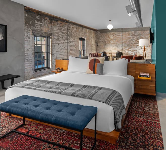 EVO Hotel 'Wasatch' room.