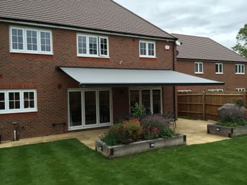 Markilux MX-1 awning in grey