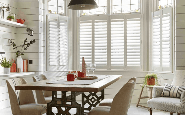 Shutters Hardwood Extra White Bay
