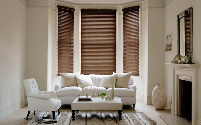 Wood Venetian Fired Walnut Lounge