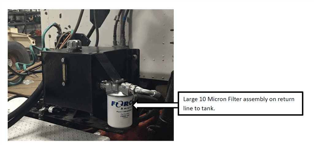 Single trailer hydraulics 2