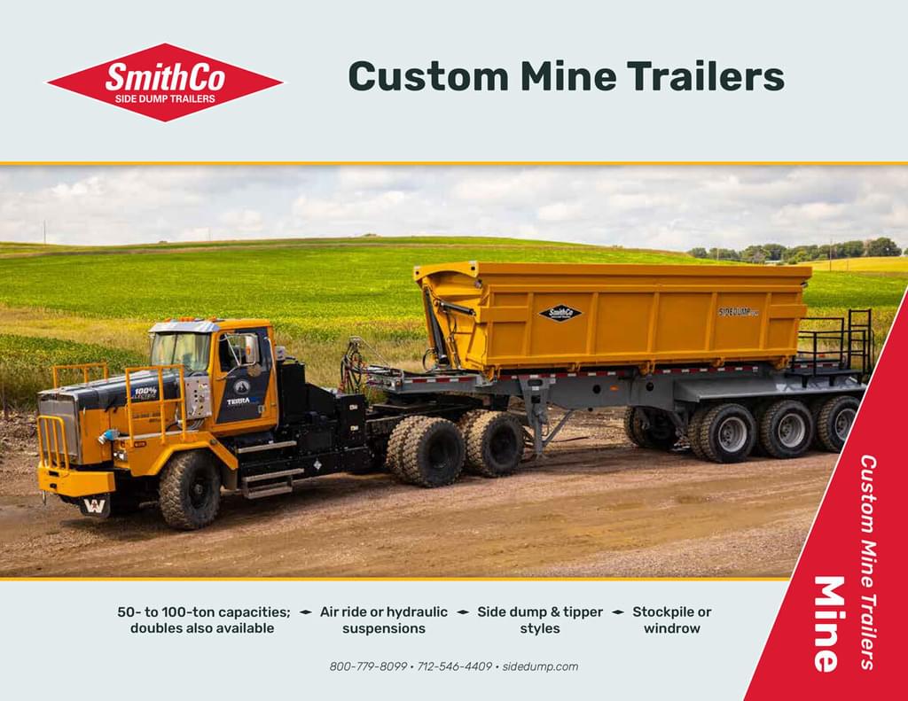 Smith Co 2021 Custom Mine Trailers Sell Sheet