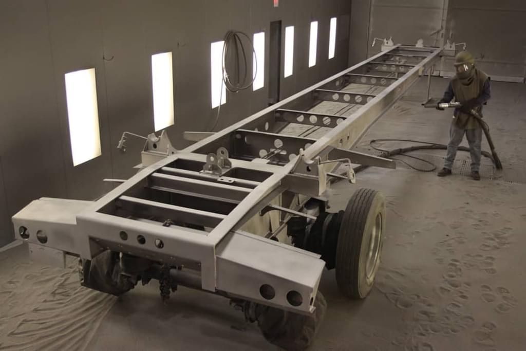 Facility paintingthechassis