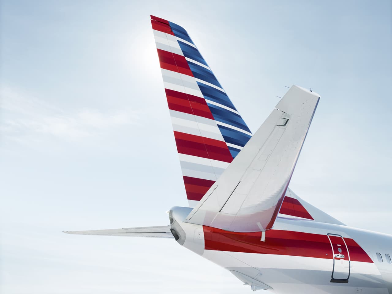American Airlines aircraft wing