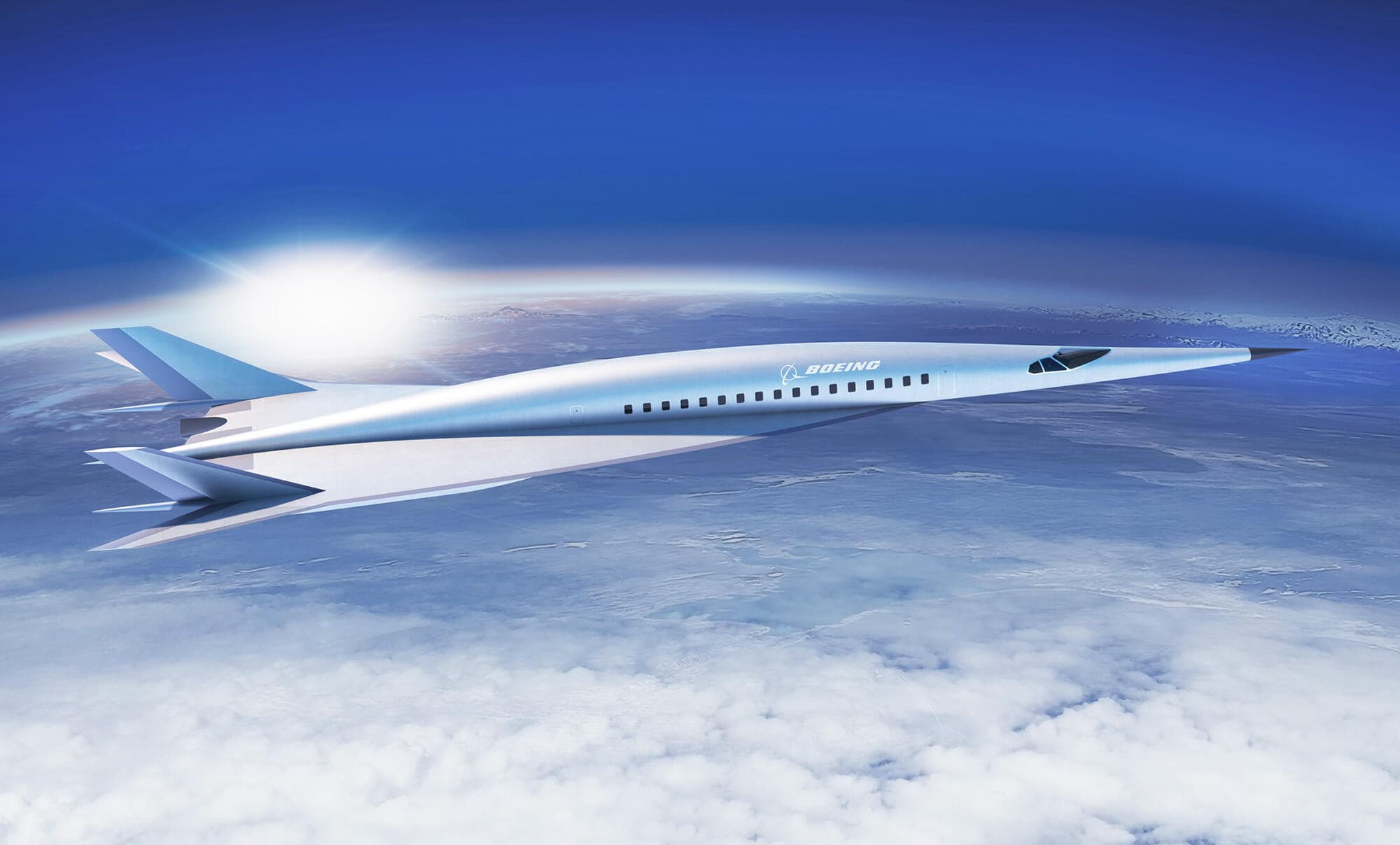 Boeing hypersonic jet concept