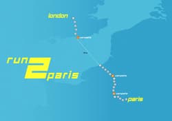 Run2Paris Map