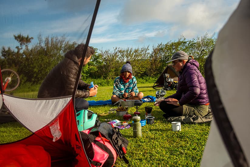 camping out on the west kernow way cornwall bikepacking