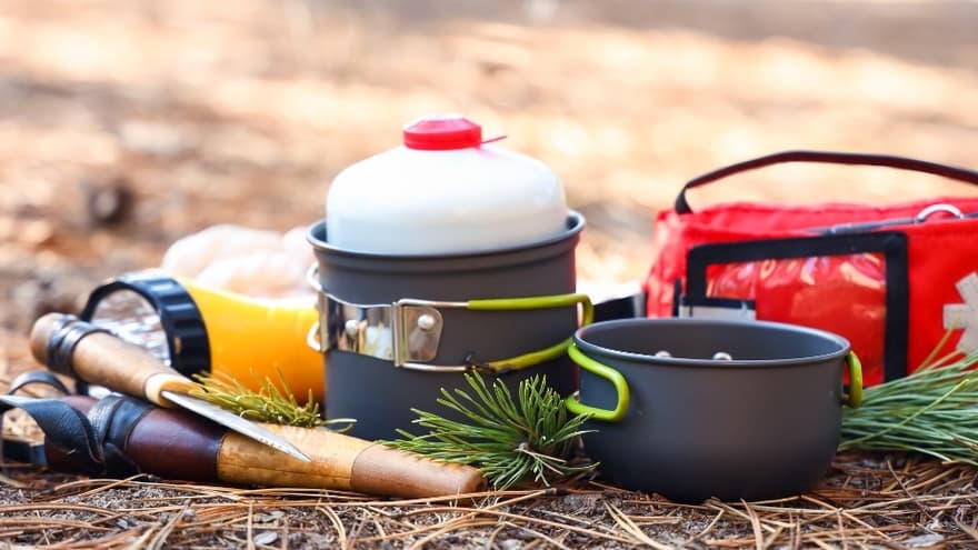 Camping first aid