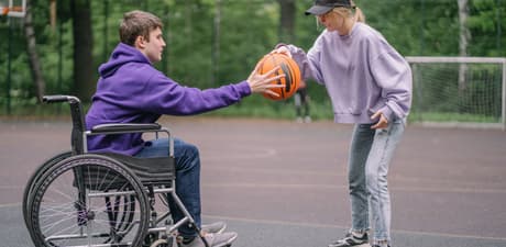 Wheelchair basketball sport is for all