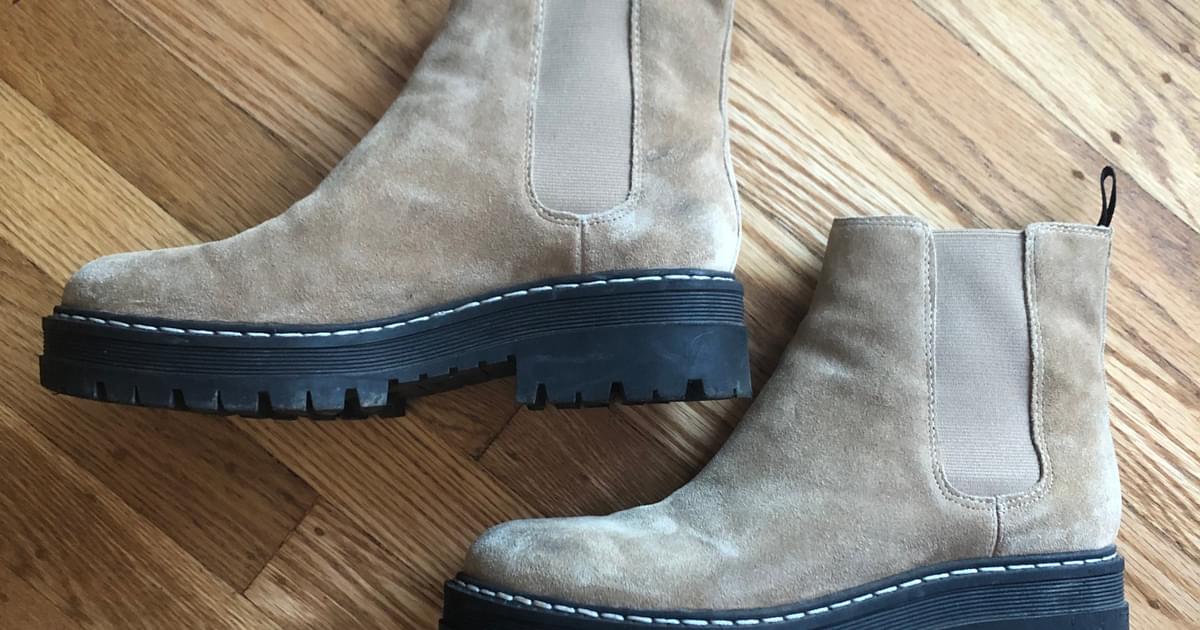 Pirro Suede Chelsea Lugsole Boot (7) | Noihsaf Bazaar