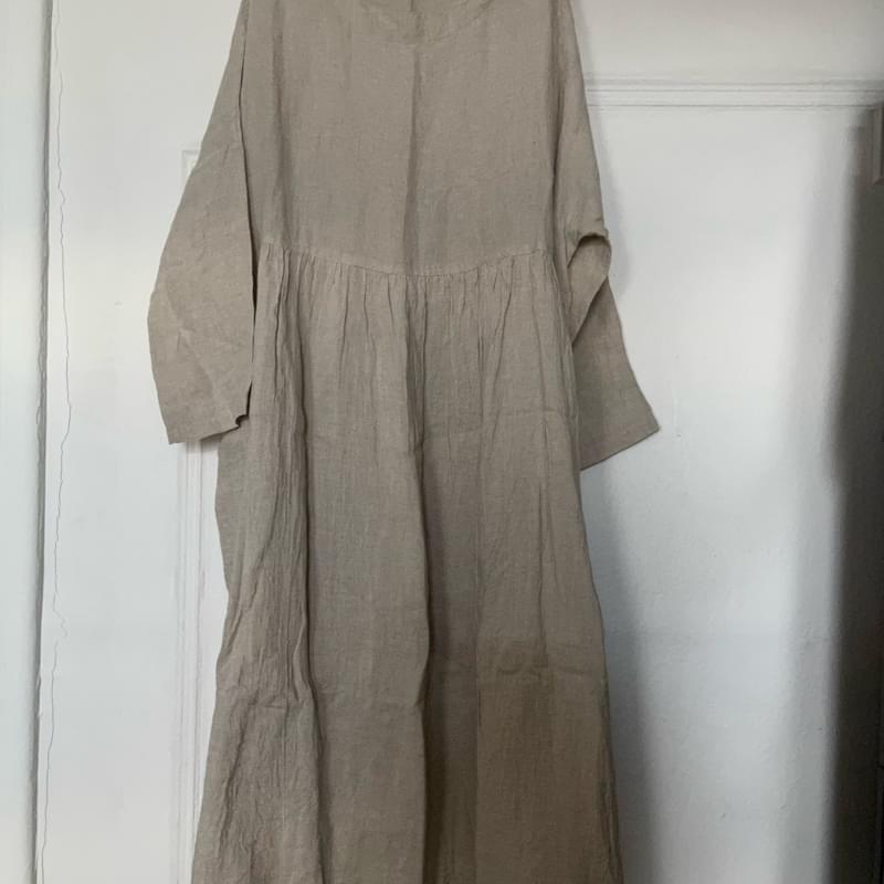 Ichi Antiquités Linen Dress (Free/OS)