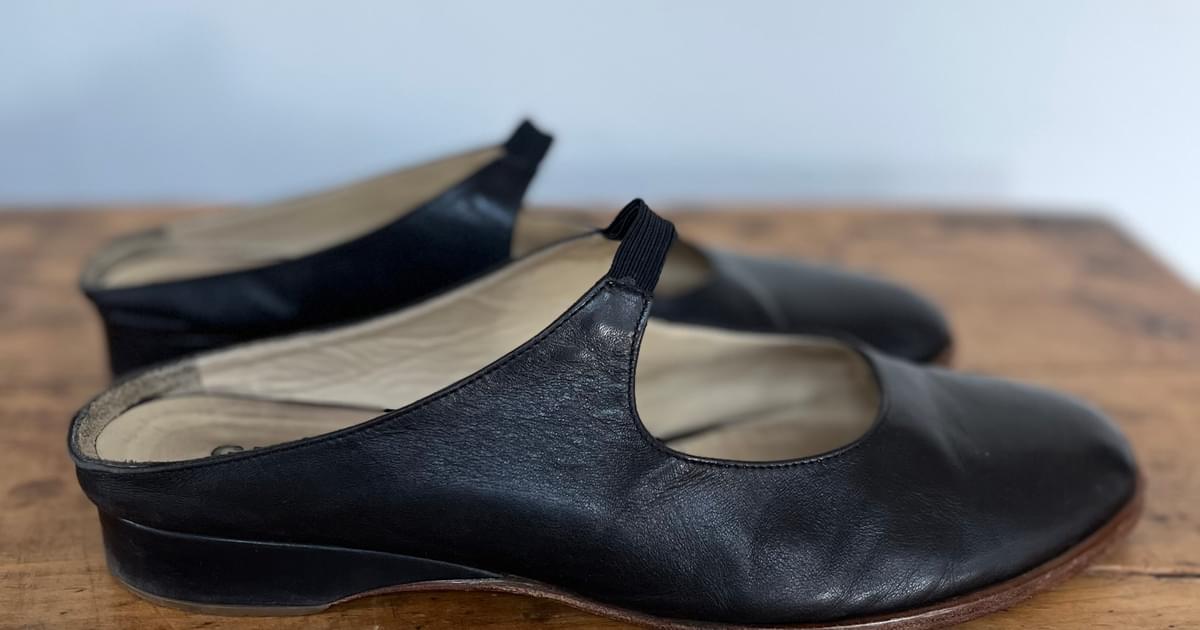 Giraudon New York Mary Jane Mules 41 Noihsaf Bazaar