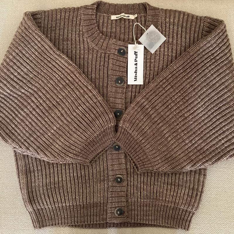 ヤマト工芸 misha\u0026puff□fisherman cardigan□dusk | www