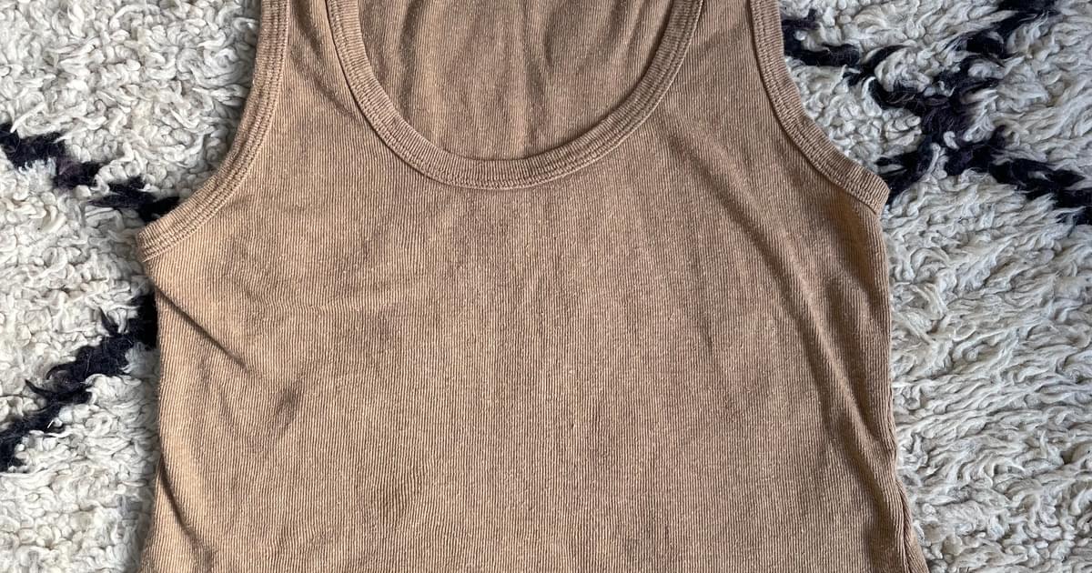 Mollusk Surf Shop Hemp Rib Tank (S) | Noihsaf Bazaar