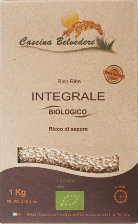 Riso Lungo integrale sottovuoto CB Terra Verde: Riso Lungo integrale sottovuoto CB