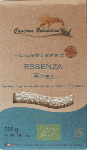 Riso Indica Essenza sottovuoto CB Terra Verde: Riso Indica Essenza sottovuoto CB