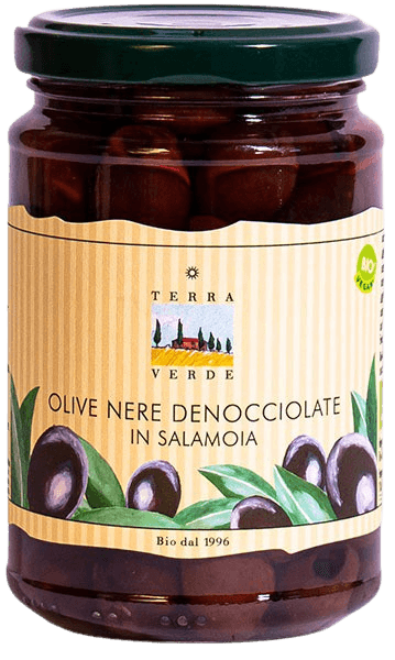 Terra Verde: Schwarze Bio Oliven entsteint in Salzlake