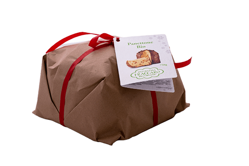 Panettone tradizionale italiano in sacchetto Terra Verde: Panettone tradizionale italiano in sacchetto