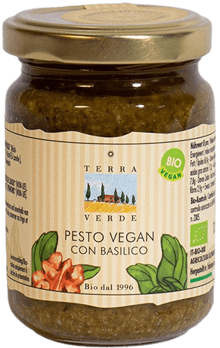 Terra Verde: Pesto vegan con Basilico
