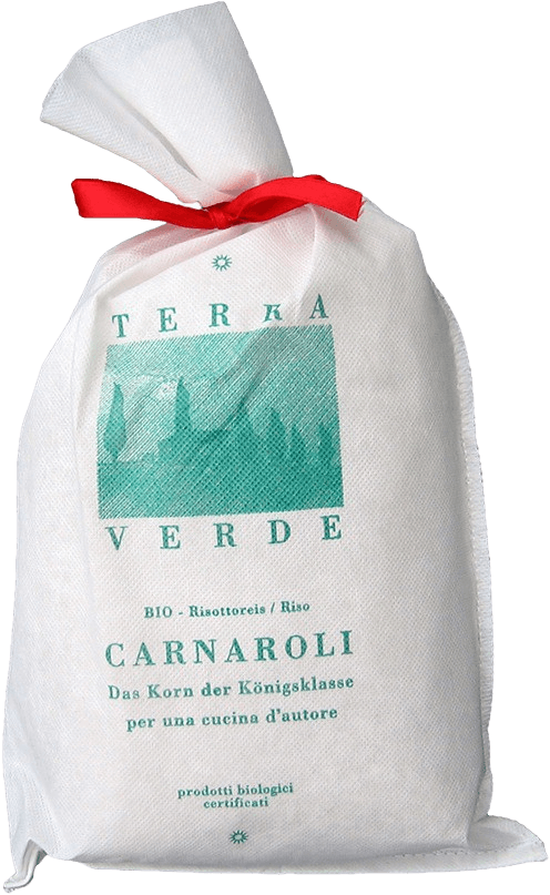 Riso Carnaroli in sacchetto Terra Verde: Riso Carnaroli in sacchetto
