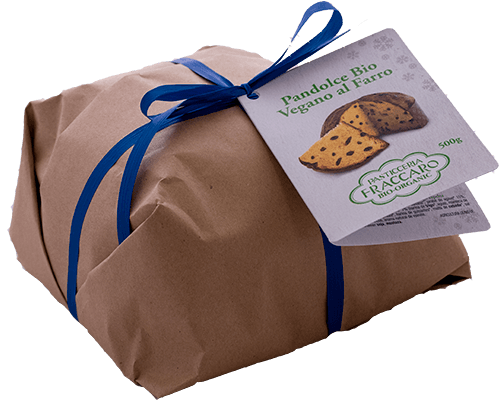 Pandolce italiano vegano in sacchetto Terra Verde: Pandolce italiano vegano in sacchetto
