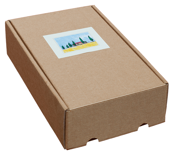 Firmenlogo auf dem Geschenkset anbringen Terra Verde: Firmenlogo auf dem Geschenkset anbringen