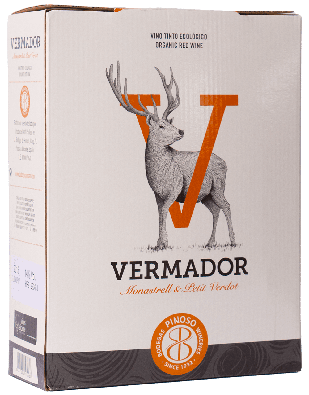 Vermador Tinto BiB, Alicante DO Terra Verde: Vermador Tinto BiB, Alicante DO