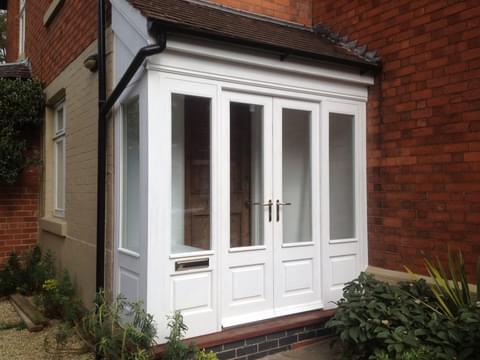 Timber porch, Joiners Nottingham
