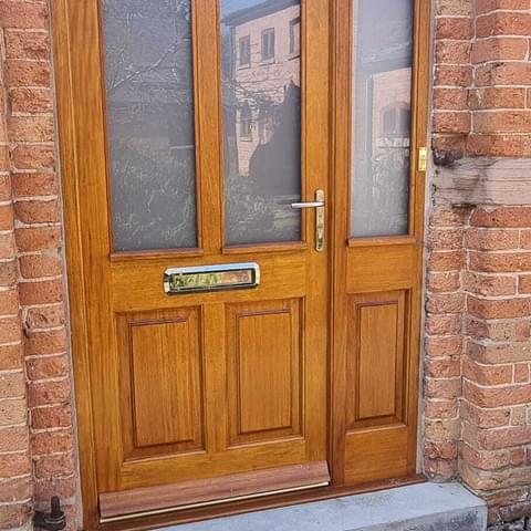 Classic timber door side panel Mar22