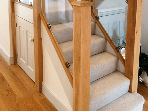 Bespoke wooden staircase